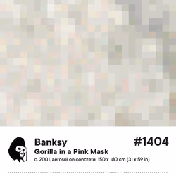 Gorilla in a Pink Mask #1404