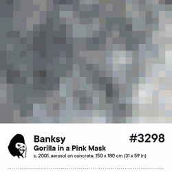 Gorilla in a Pink Mask #3298