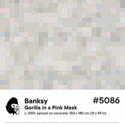 Gorilla in a Pink Mask #5086