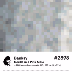 Gorilla in a Pink Mask #2898