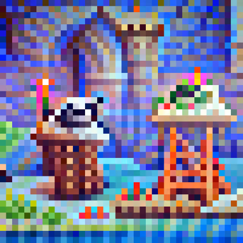 #123 The pandas are building a castle