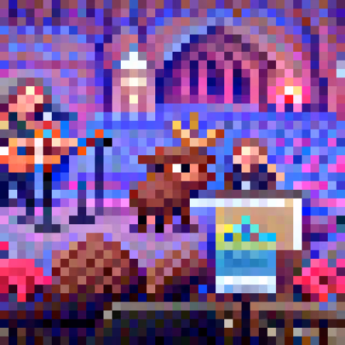 #523 The moose are performing at a concert