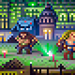 #852 The orcs are saving a city in the night