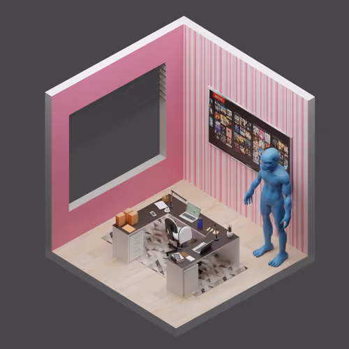 3D Room #1824