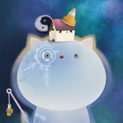 734