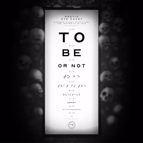 Poetic Eye Charts