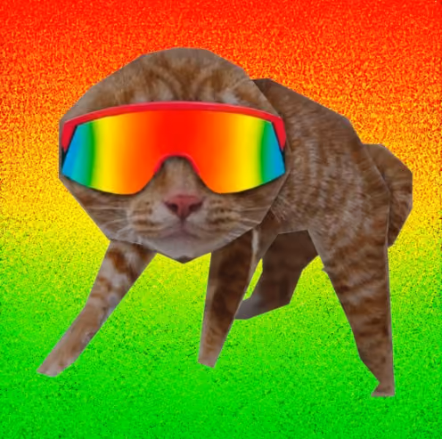 Cat Wif Glass