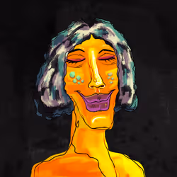 734