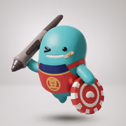 3D Bean #19929