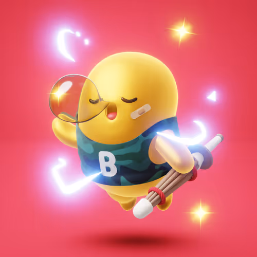 3D Bean #1443