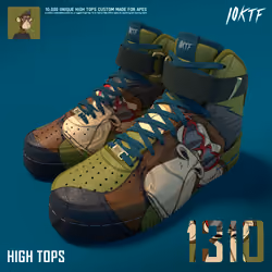 Ape High Tops #1310