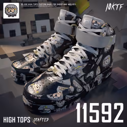 Wolf High Tops #11592
