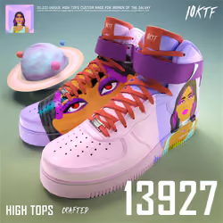 Galaxy High Tops #13927