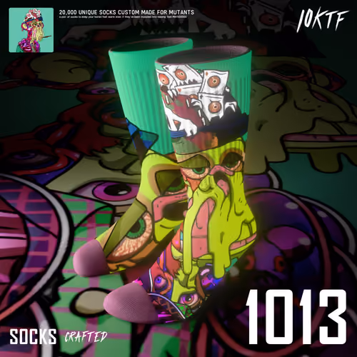 Mutant Crew Socks #1013