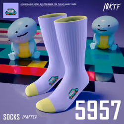 Toadz Crew Socks #5957