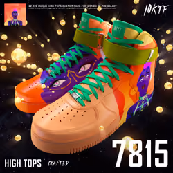 Galaxy High Tops #7815