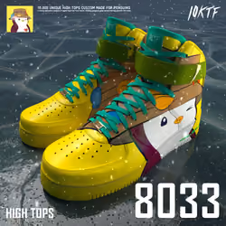 Pudgy High Tops #8033