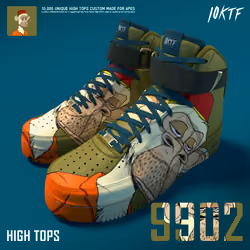 Ape High Tops #9902