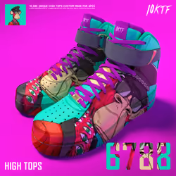 Ape High Tops #6788