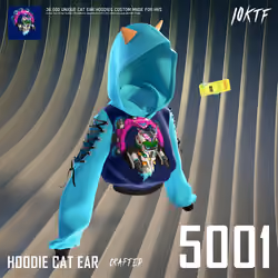 HV-MTL Cat Ear Hoodie #5001