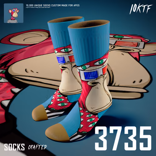 Ape Crew Socks #3735