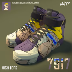 Ape High Tops #7917