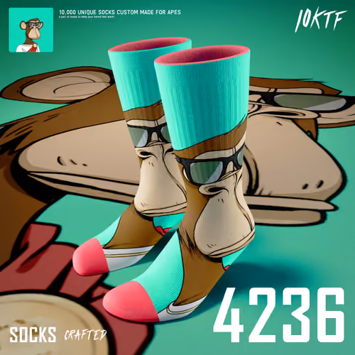 Ape Crew Socks #4236