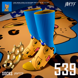 Gutter Crew Socks #539