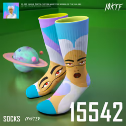 Galaxy Crew Socks #15542