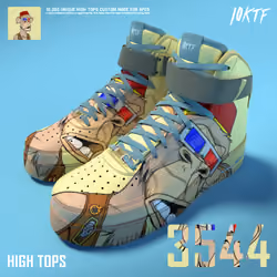 Ape High Tops #3544