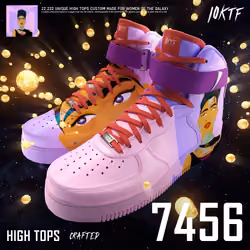 Galaxy High Tops #7456