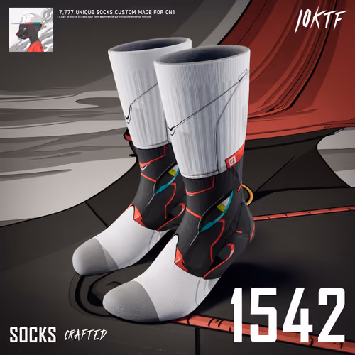 0N1 Crew Socks #1542