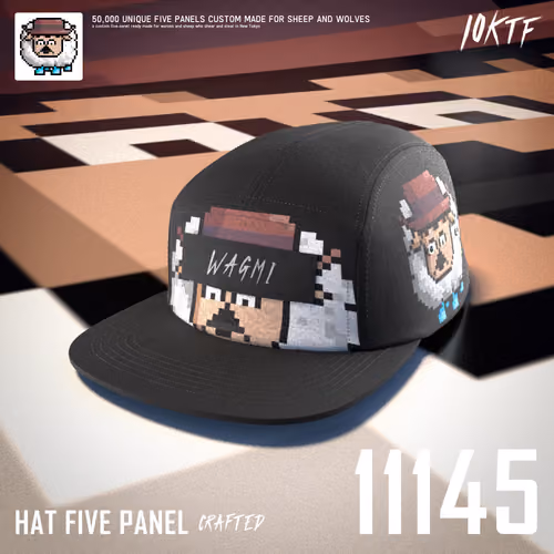 Wolf Five Panel #11145