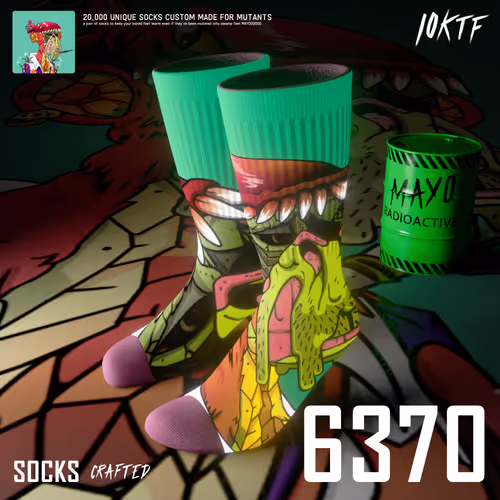 Mutant Crew Socks #6370