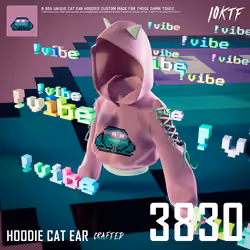 Toadz Cat Ear Hoodie #3830