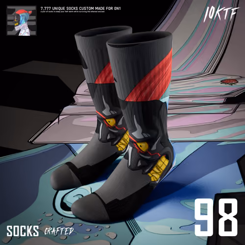 0N1 Crew Socks #98