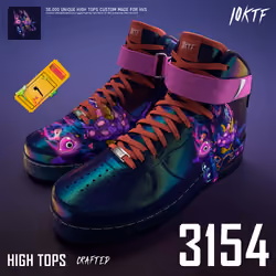 HV-MTL High Tops #3154