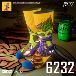Mutant Crew Socks #6232