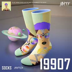 Galaxy Crew Socks #19907