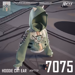 RENGA Cat Ear Hoodie #7075
