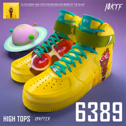 Galaxy High Tops #6389
