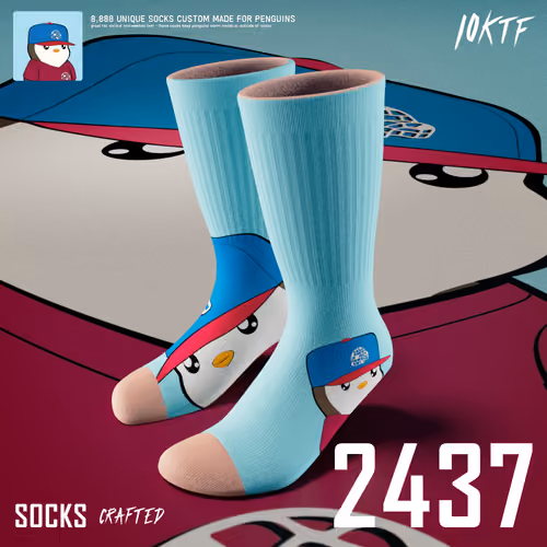Pudgy Crew Socks #2437