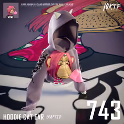Ape Cat Ear Hoodie #743