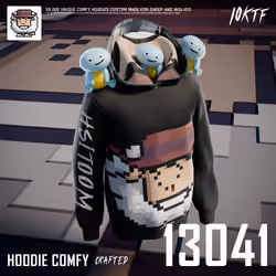 Wolf Comfy Hoodie #13041
