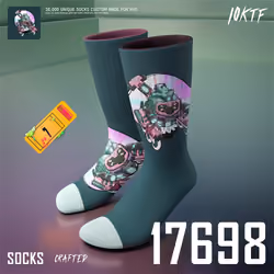 HV-MTL Crew Socks #17698