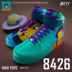 Galaxy High Tops #8426