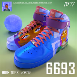 Galaxy High Tops #6693