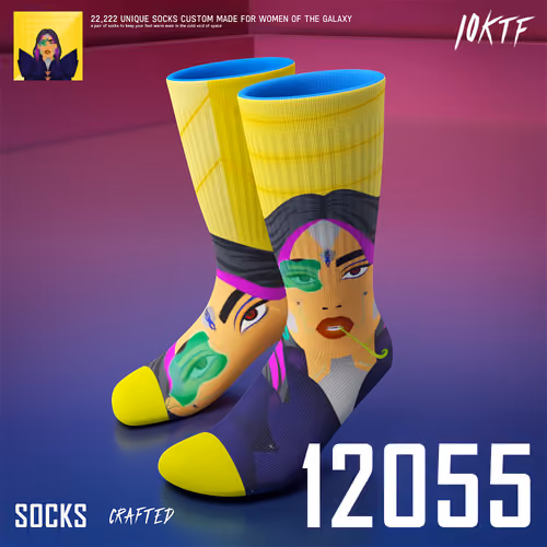 Galaxy Crew Socks #12055