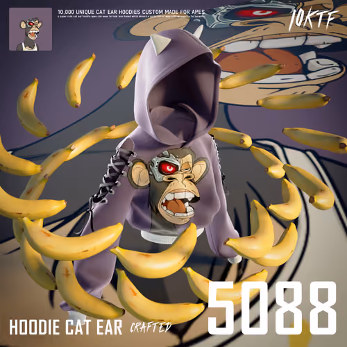Ape Cat Ear Hoodie #5088