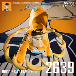 Ape Cat Ear Hoodie #2639